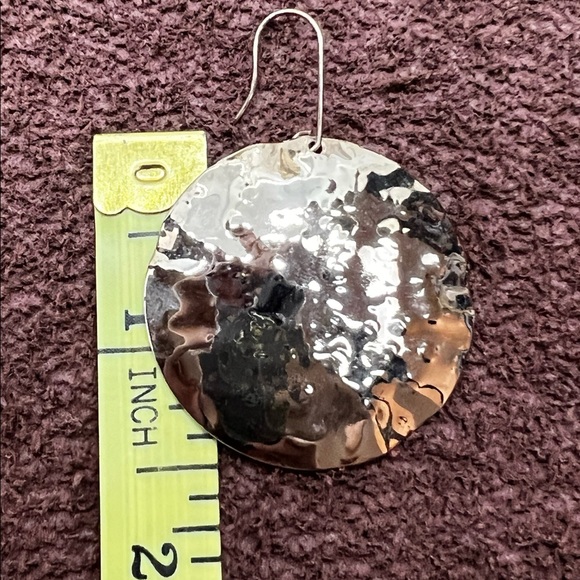 4 pairs Vintage Mod ~ Renewed Antique Brass/Copper Earrings - Picture 10 of 10